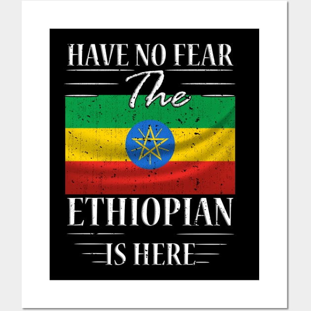 Have No Fear The Ethiopian Is Here Wall Art by silvercoin